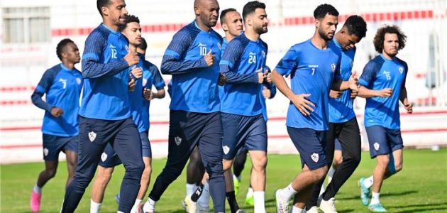 مران-الزمالك-|-أوسوريو-يوجه-رسالة-للاعبين.-وانتظام-خماسي-الفريق